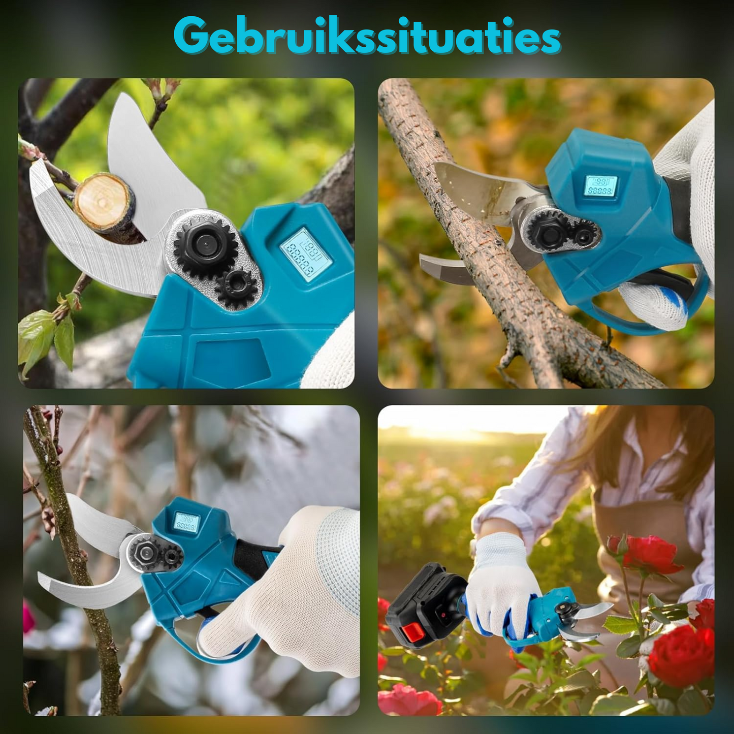 GreenTrim™ — elektromos metszőolló