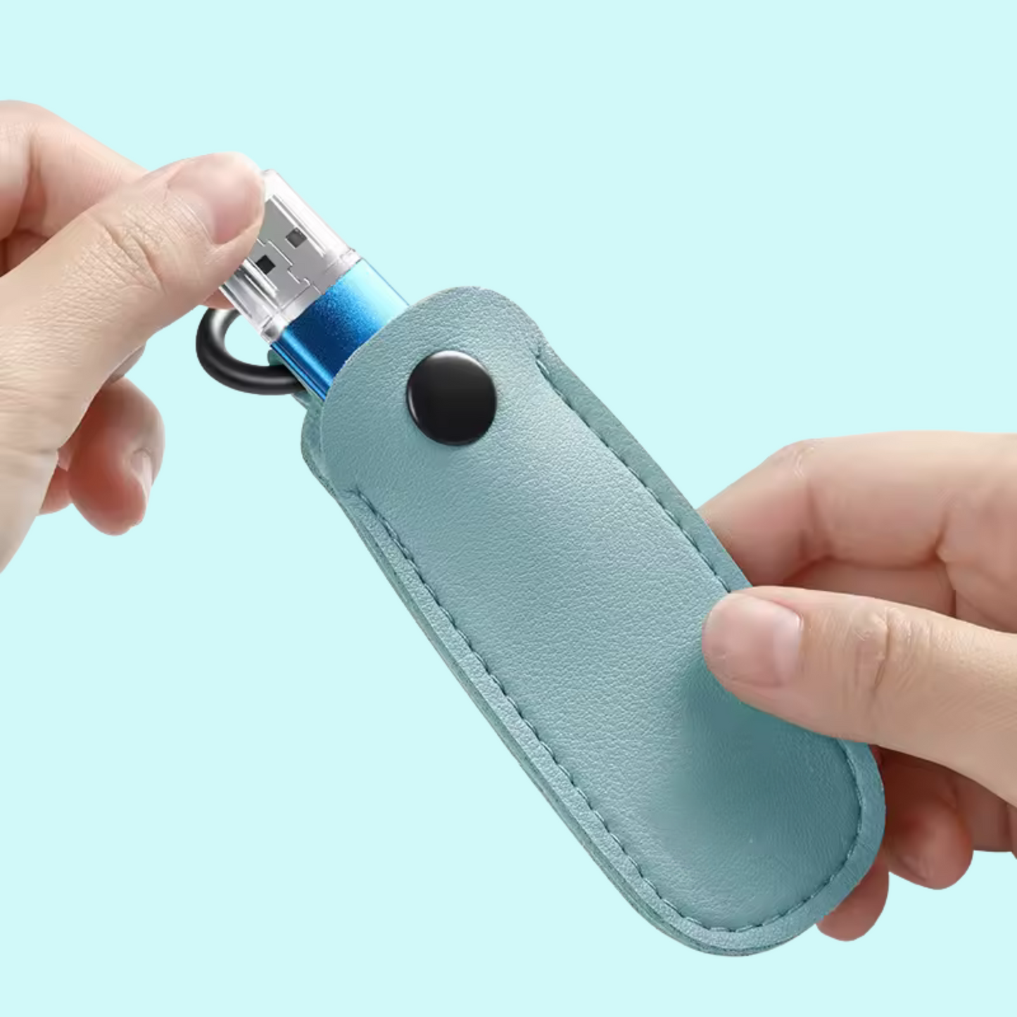SnapCase™ – SnapStick biztonságosan tárolva