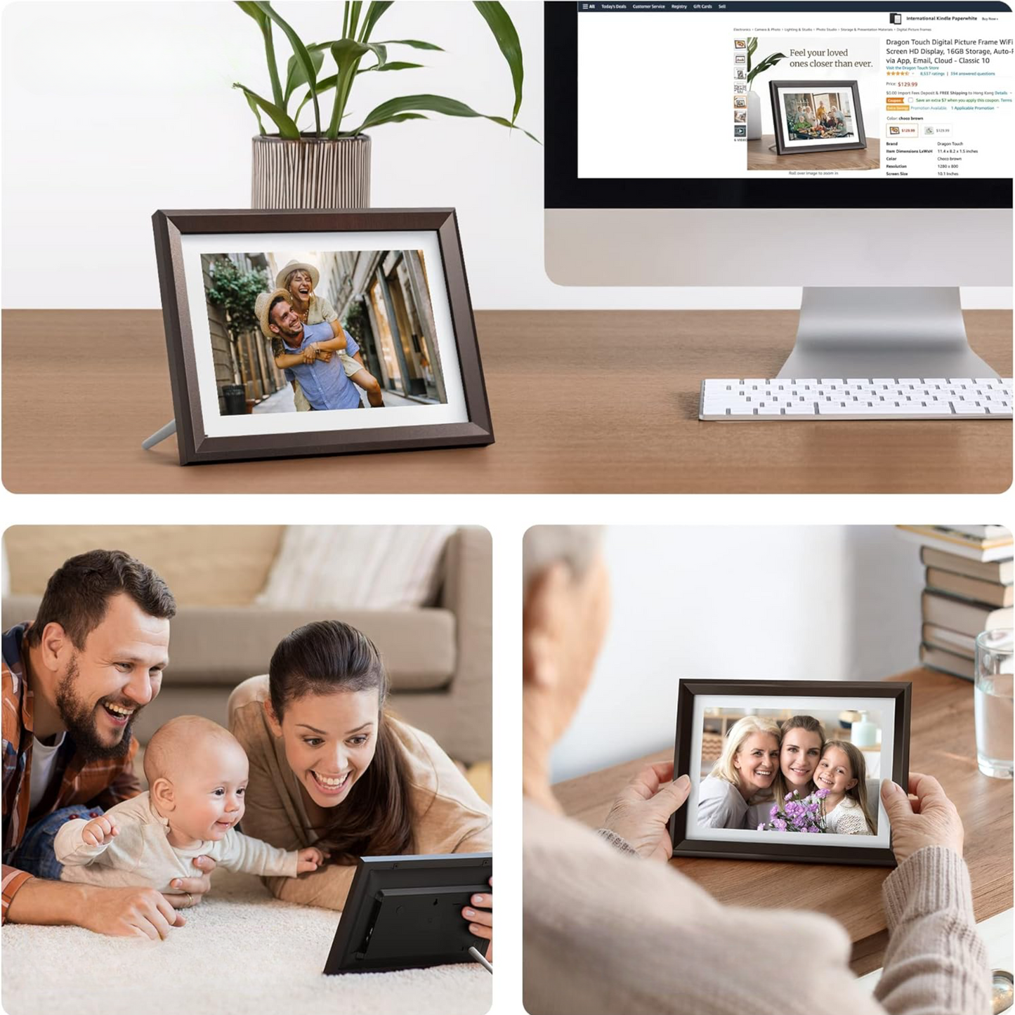 SnapView™ — digitális képkeret