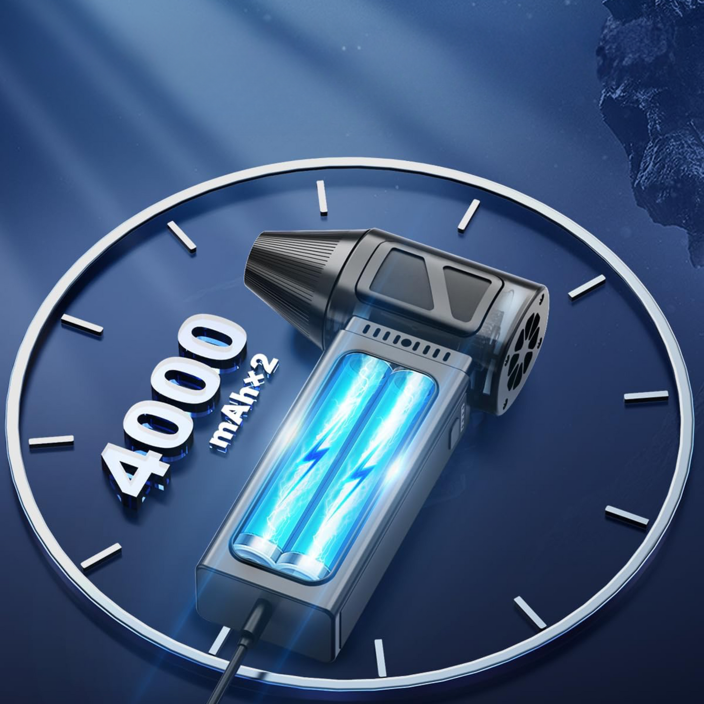 AirBlitz Pro™ — Vezeték nélküli porfúvó