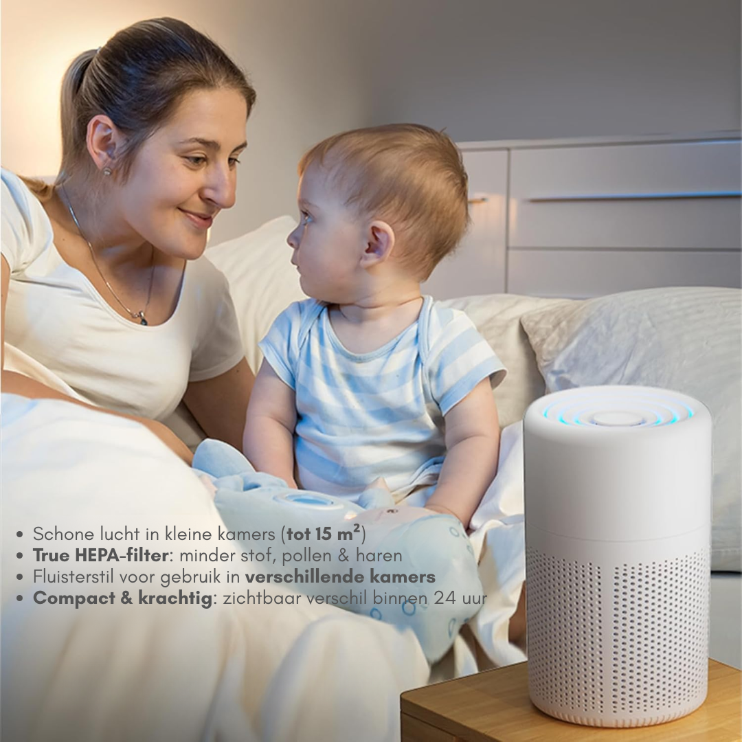 Aeriqo™ Légtisztító HEPA szűrővel