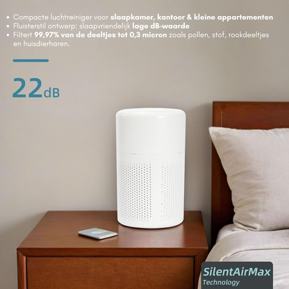 Aeriqo™ Légtisztító HEPA szűrővel